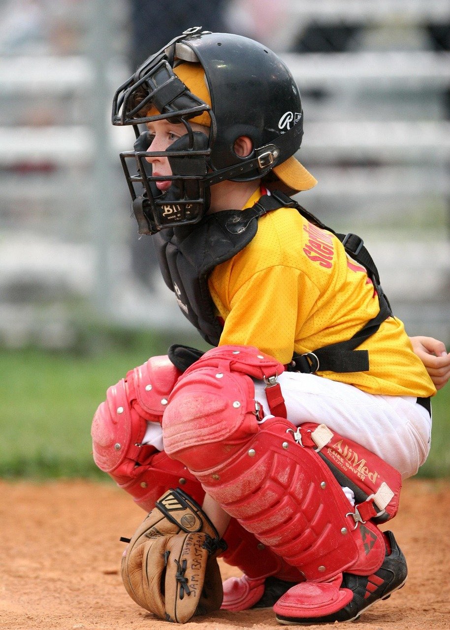 little league baseball catcher